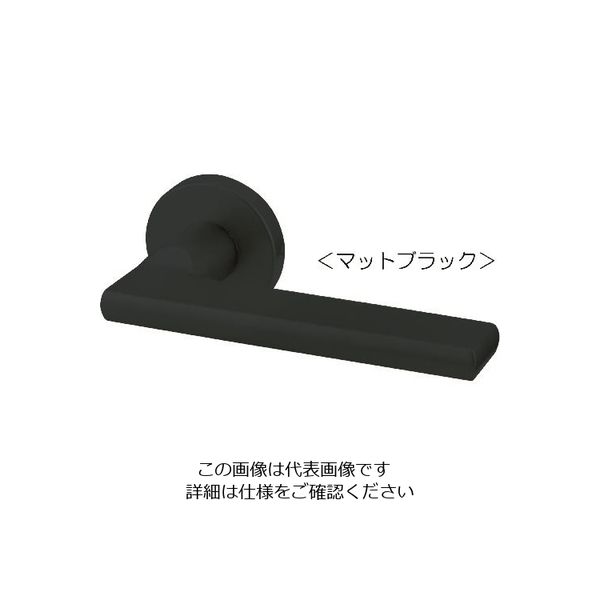 MK リベロレバーハンドル 空錠 B/S50 マットブラック MLA-10001U 1セット（直送品）
