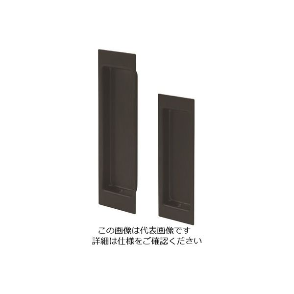 MARUKI HARDWARE CORPORATION MK レクト引手 150 マットブラック MPS-81115U 1個 131-6421（直送品）