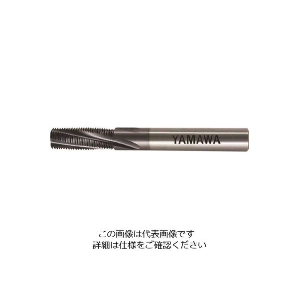 ヤマワ 超硬MCーヘリカルカッタ メートルねじ用 MCーCSLC 080203N050M MC-CSLC-080203N050M 1本（直送品）