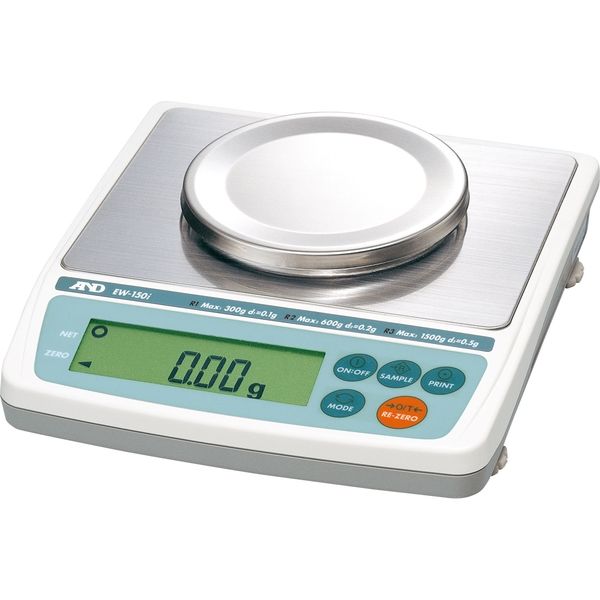 パーソナル天びん＜一般校正付＞EW150I-JA-00A00≪ひょう量：150g最少表示:0.01g/0.02g/0.05g≫エーアンドデイ（直送品）