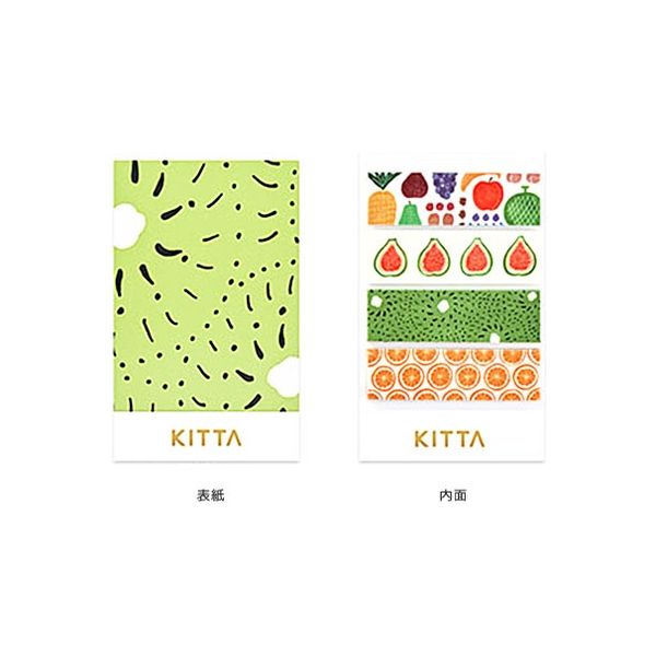 キングジム KITTA フルーツ KIT025 1セット（3冊）（直送品）