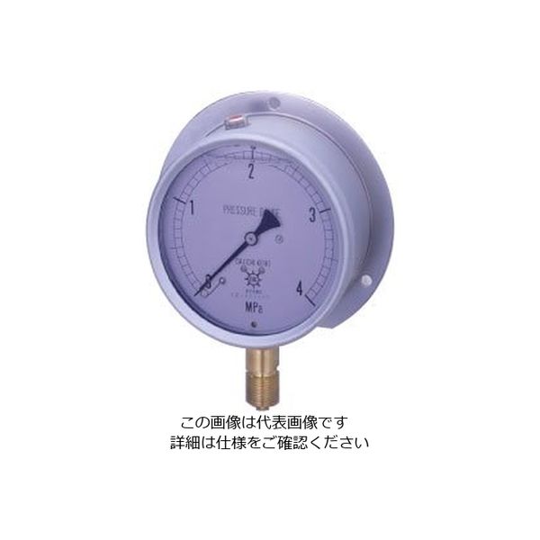 第一計器製作所 GRKグリセリン入圧力計 G-BUR3/8-75:0.1MPA 1個（直送品）