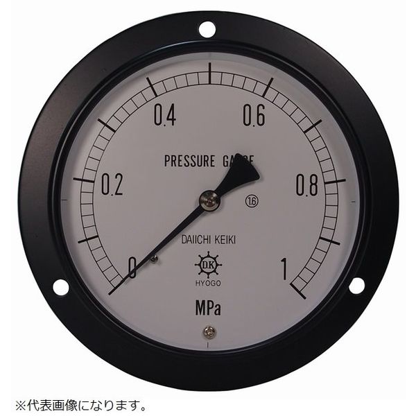 第一計器製作所 IPT一般圧力計 DUR3/8-150:1MPA 1個（直送品） - アスクル