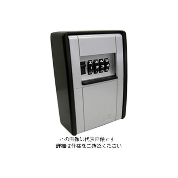 日本ロックサービス 箱固定型 4桁可変ダイヤル カードとカギの預かり箱 面付 ABーKG2ーB AB-KG2-B 1個（直送品）