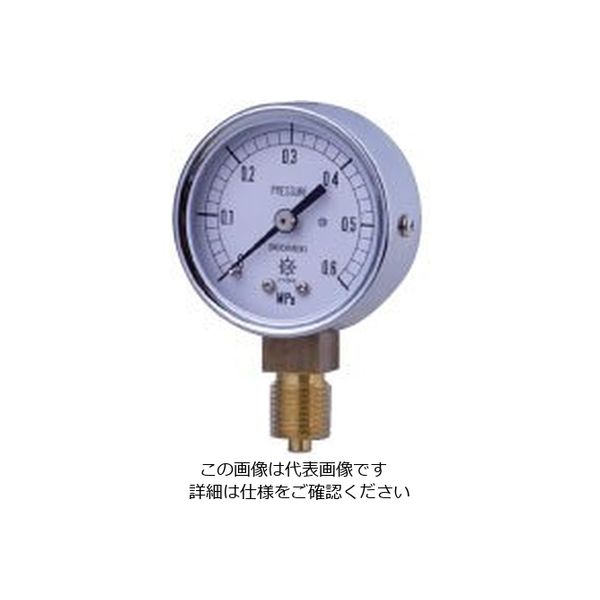 第一計器製作所 KOT小型圧力計（要部SUS S-AT1/4-50:0.2MPA 1個（直送品）