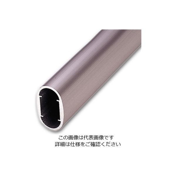 杉田エース 安田(アシバネ印) 窓用手摺 TOー517 2.0×40×24×1800 楕円 2本セット 1セット(2本)（直送品）