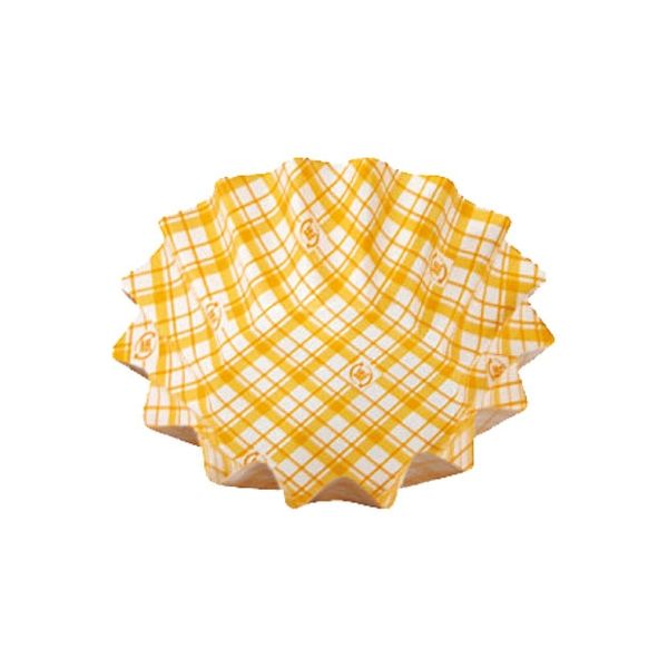 アヅミ産業 ココ・ケース（５００枚入）丸型　ひまわり　大　黄　1個（取寄品）