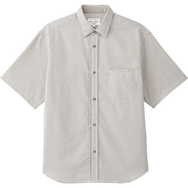 チトセ株式会社 シャツ（半袖）兼用　ライトグレー　SS AS-8705 1枚（取寄品）