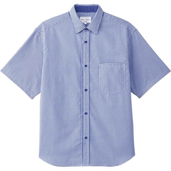 チトセ株式会社 シャツ（半袖）兼用　ブルー　LL AS-8705 1枚（取寄品）