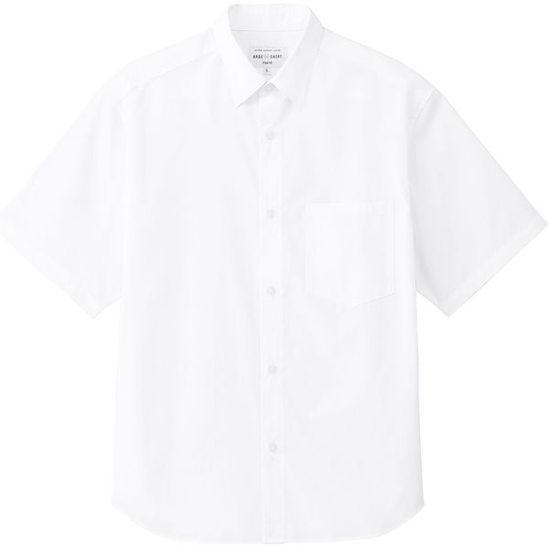 チトセ株式会社 シャツ（半袖）兼用　ホワイト　S EP-8714 1枚（取寄品）
