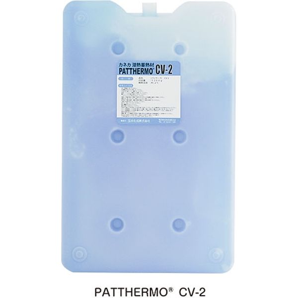 金鵄製作所　PATTHERMO（パッサーモ） CV-2 1200g 蓄熱材　HD91025-120-4　1セット（4個）【保冷・ワクチン輸送】（直送品）