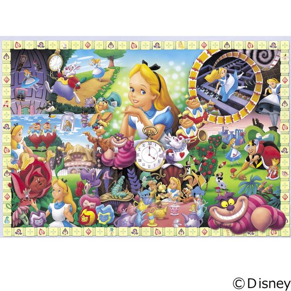 テンヨー ディズニー ジグソーパズル 108ピース アリスの世界 D-108 