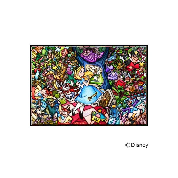 テンヨー ディズニー　ジグソーパズル ステンドアート　1000ピース　ふしぎの国のアリス　ストーリー　ステンド DP-1000-027（直送品）