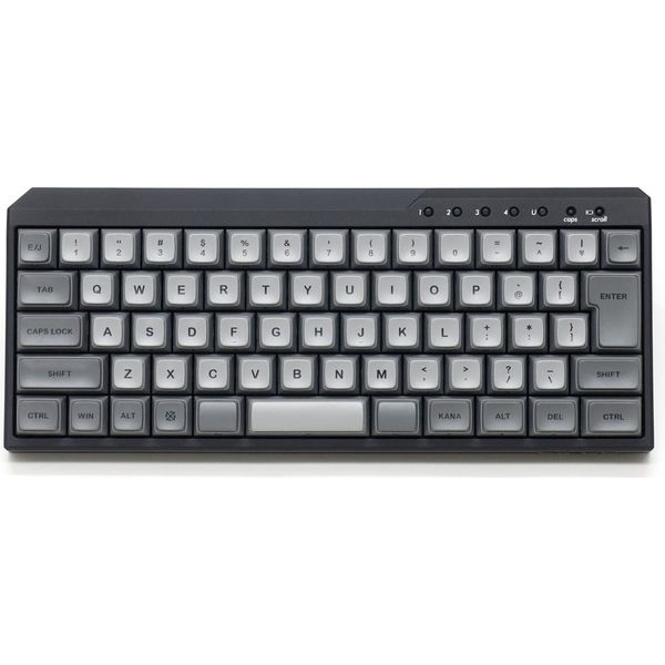 ダイヤテック Majestouch MINILA-R Convertible 茶軸 日本語配列 マットブラック FFBTR66M/NMB（直送品）