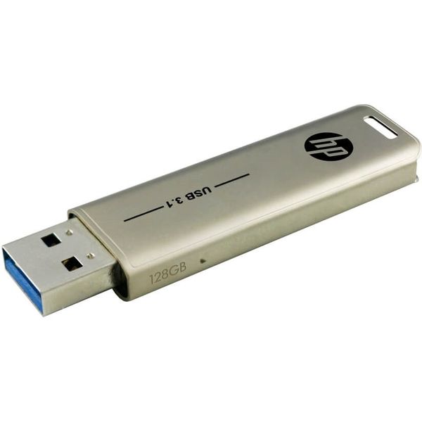 PNY ヒューレット・パッカード(HP)ブランド USB3.1高速メモドライブリ プッシュ式タイプ 128GB HPFD796L-128 1個