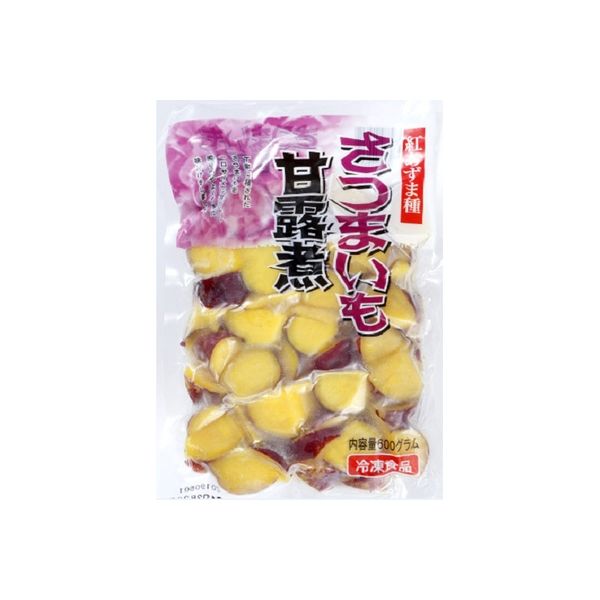 「業務用」 京果食品 さつま芋甘露煮 4972570400312 5袋×600g（直送品）