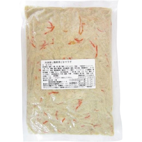 「業務用」 太堀 蒸し鶏根菜ごまサラダ 5袋×1kg（直送品）