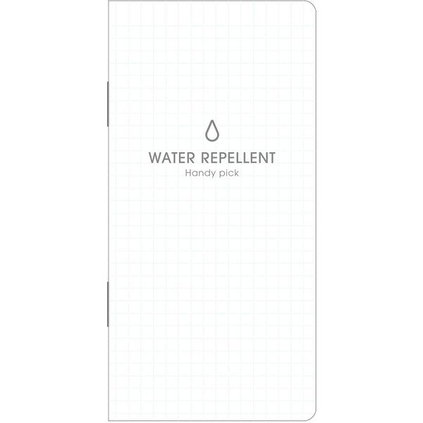ダイゴー Handy pick water repellent L 5mm方眼 クリア C5124 1セット（3冊）（直送品）