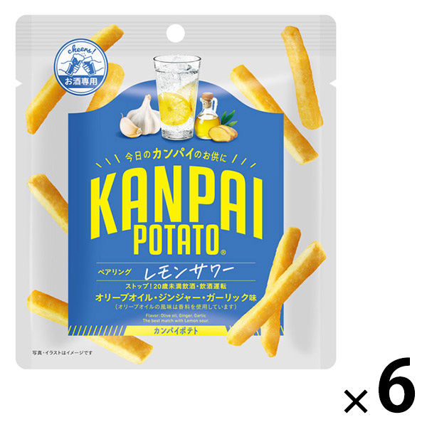 ポテトチップス おつまみ KANPAI POTATO 小袋 30g レモンサワー