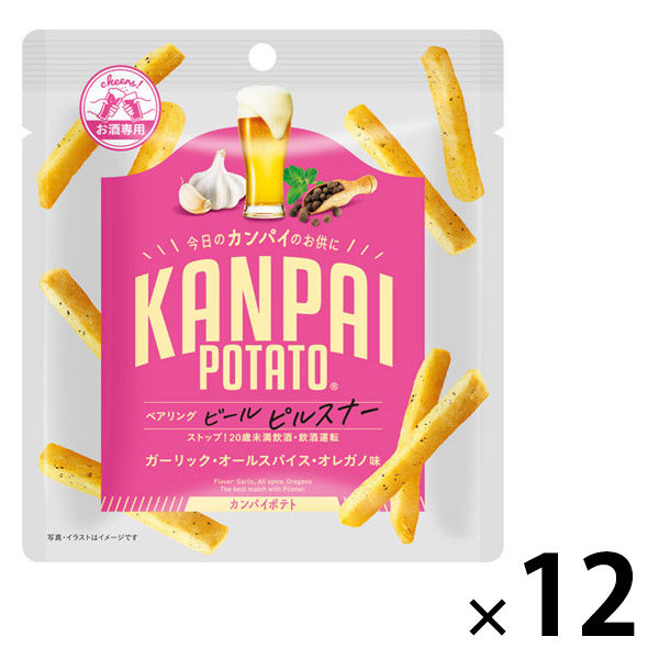 ポテトチップス おつまみ KANPAI POTATO 小袋 30g ピルスナー