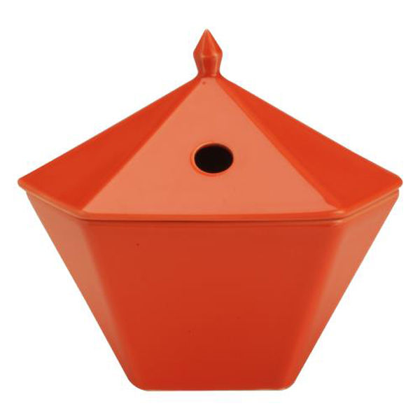 日本香堂 縁香炉 橙 4902125750272 1個（直送品）