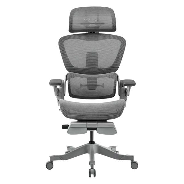【軒先渡し】HINOMI デスクチェア グレー H1 PRO V2-L GY 1脚（直送品）