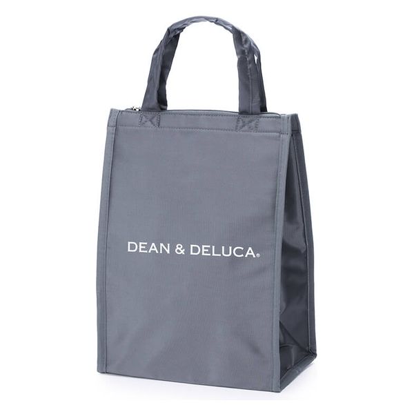 DEAN & DELUCA クーラーバッグ 保冷バッグ グレー M 1個 - アスクル