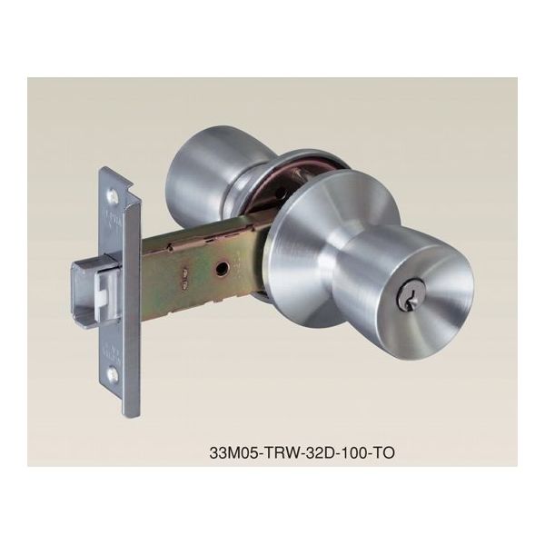 アルファ Wロック 取替錠(ミリオンロック) 33M05-TRW-32D-100-TO 1セット 68-5103-16（直送品）