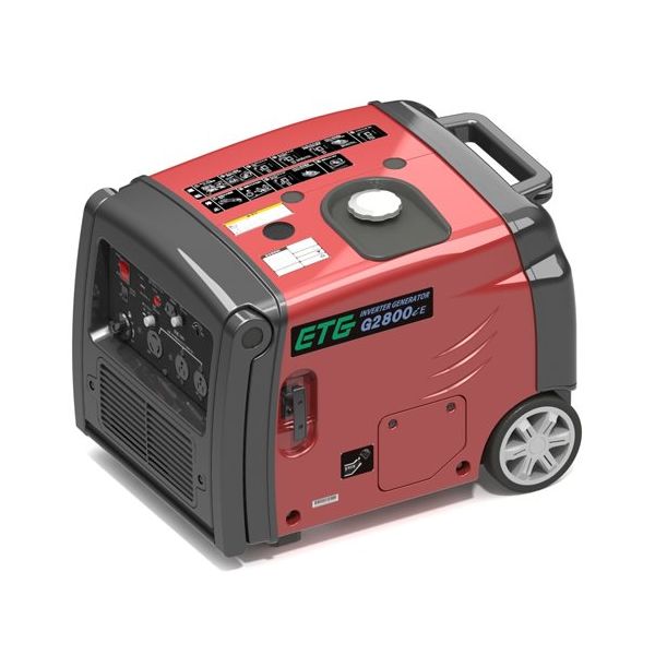 ETG Japan インバーター発電機 電気スタート式 G2800iE 1個 65-2744-81（直送品）