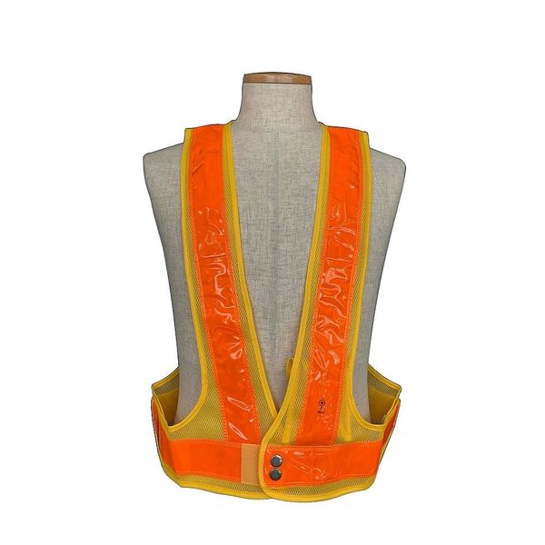 アズワン 前後確認LED反射チョッキ 65-9238-13 1個（直送品）