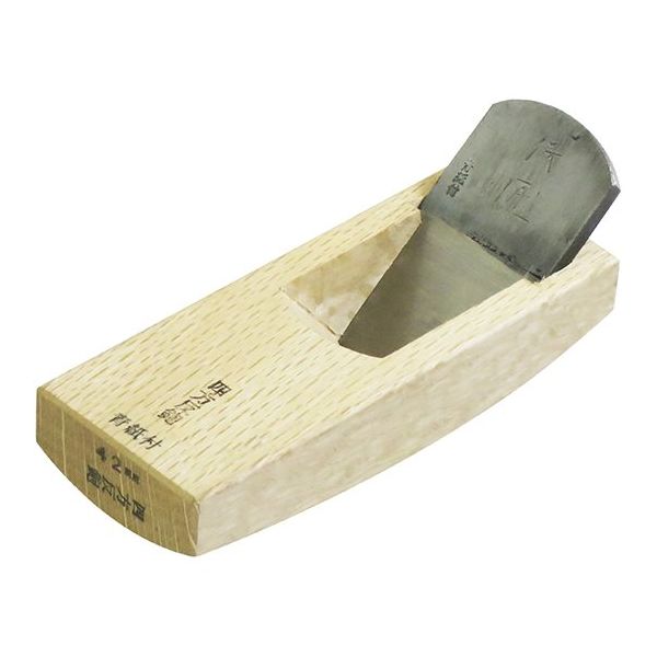 嘉孝製作所 伝匠 四方反鉋 安来青紙鋼 42mm 63-5475-24 1個（直送品）