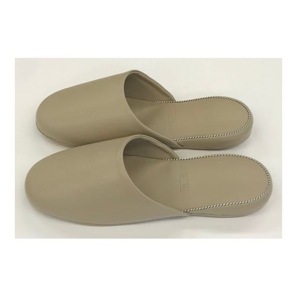 ティティメディカル 抗菌スタンダートスリッパ ベージュ フリー 65-1861-42 1足（直送品）