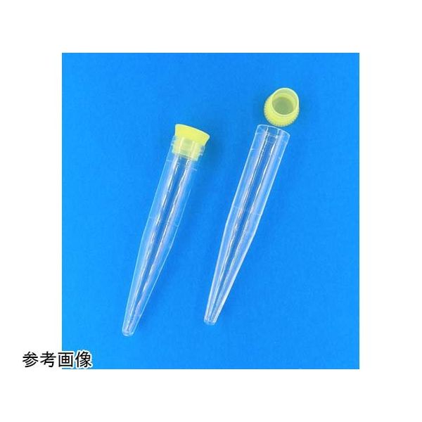 グローバルサイエンス 尿沈渣スピッツ2号 黄キャップ付(組込) 1箱(50本×20袋) 10421 1箱(1000本) 65-8122-83（直送品）