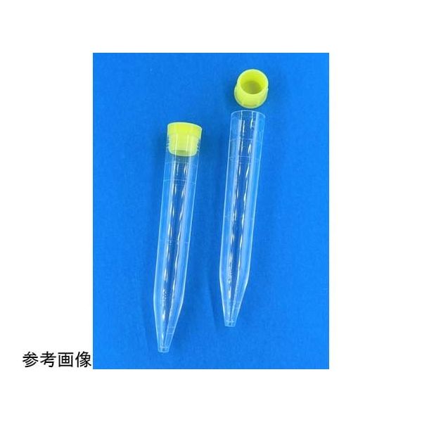 グローバルサイエンス 尿沈査スピッツKR11.5 黄キャップ付(組込) 1箱(50本×20袋) 12121 1箱(1000本)（直送品）