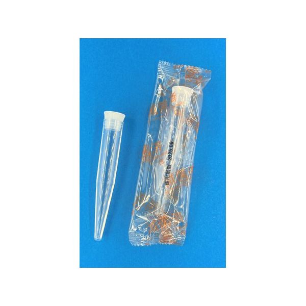 グローバルサイエンス 尿沈渣スピッツ2号(白)滅菌済 (1本包装) 1箱(1000本入) 10442 1箱(1000本)（直送品）