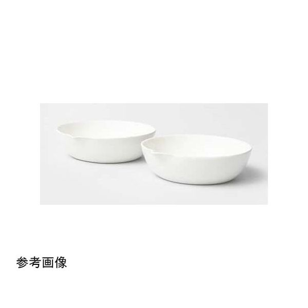ユラボジャパン 蒸発皿(平底/磁製)φ90×22mm DF-85 1個 65-5674-16（直送品）