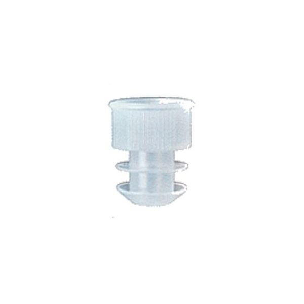 ユーケンサイエンス テストチューブ用キャップ φ12~φ13mm 1000個入 CYS-1213 1袋(1000個) 67-5250-21（直送品）