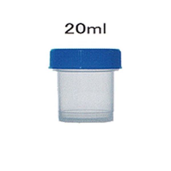 ユーケンサイエンス スクリューコンテナ 20mL 250本×4袋入 TYS-200 1箱(1000本) 67-5251-16（直送品）