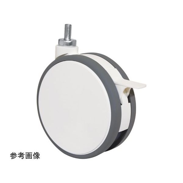 東海キャスター 双輪キャスター φ130mm 自在ダブルS付 ネジ式 20個入 FW130N3WSL-19 1箱(20個)（直送品）