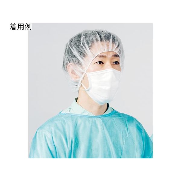 アズワン ソフトキャップ21 ホワイト 100枚×10箱入 67-5170-28 1ケース(1000枚)（直送品）