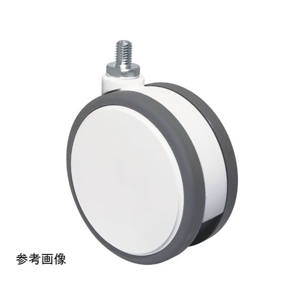 東海キャスター 双輪キャスター φ100mm 自在 ネジ式 20個入 FW100N3L-19 1箱(20個) 65-8105-61（直送品）