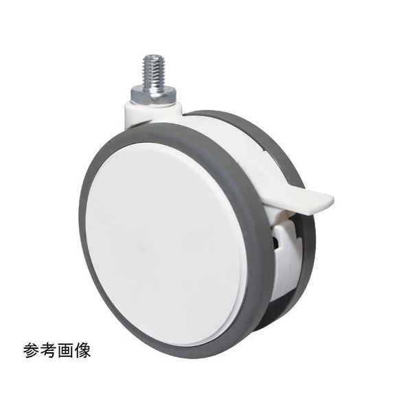 東海キャスター 双輪キャスター φ100mm 自在ダブルS付 ネジ式 20個入 FW100N3WSL-19 1箱(20個)（直送品）