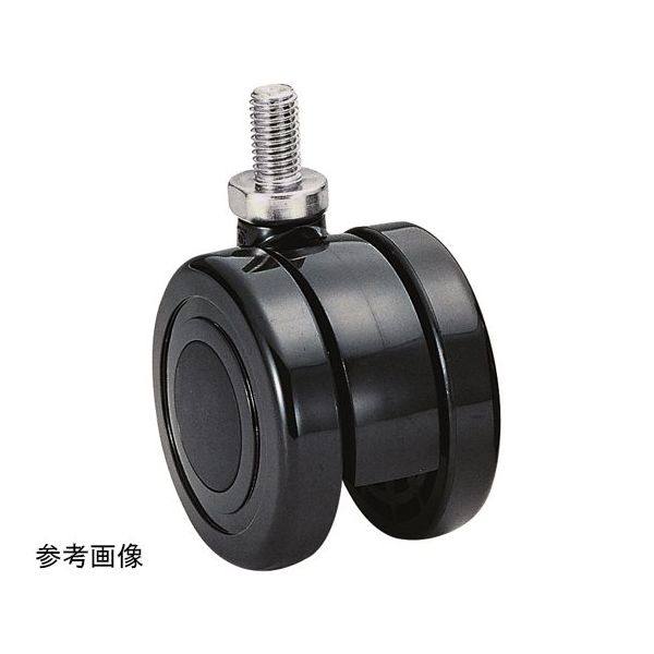 東海キャスター 双輪キャスター φ60 自在 ネジ式 TY60N4P20L-16 1個 65-8881-42（直送品）