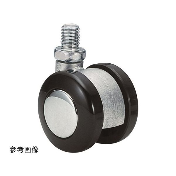 東海キャスター 双輪キャスター φ50 自在 ネジ式 A50N4P20L-16 1個 65-8879-78（直送品）