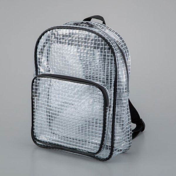 アズワン エンジニアスケルトンバッグ クリアリュックタイプ 4-6793-02 1個（直送品）