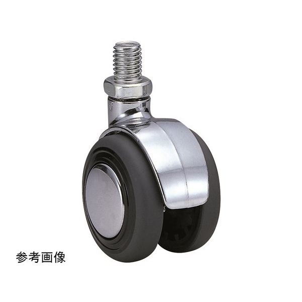 東海キャスター 双輪キャスター φ50 自在 ネジ式 MY6EN4P20L-16 1個 65-9140-34（直送品）