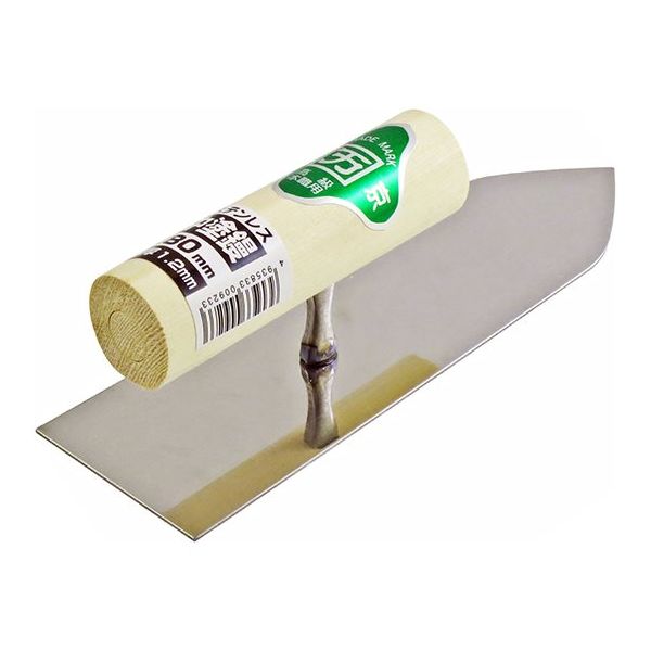 カクマン ステンレス中塗鏝 180mm 1個 63-5410-40（直送品）