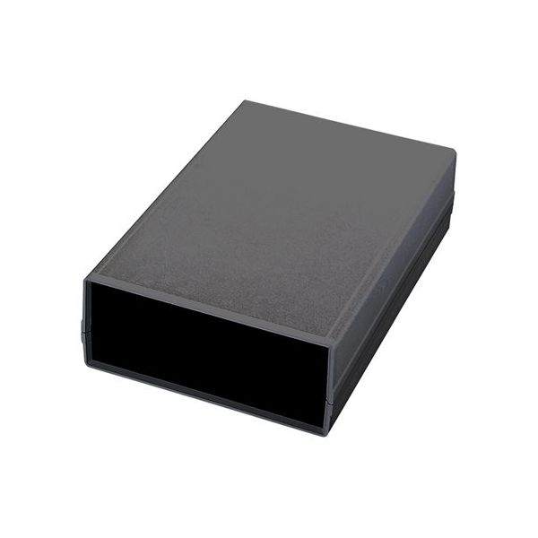 PACTEC プラスチックケース W161.6×H35.1×D241.3mm 0.35kg ブラック CM69-120K-000 1個（直送品）