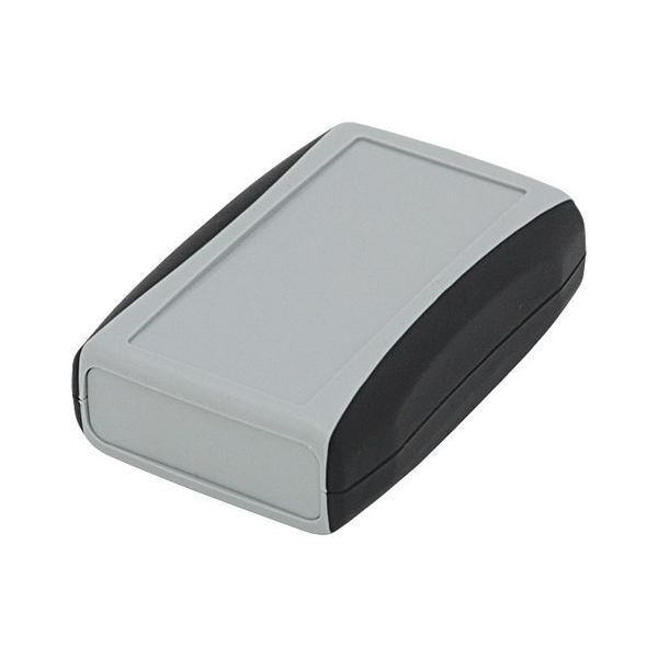 PACTEC プラスチックケース W63.2×H27.9×D94.5mm グレイ・ブラック PP-2AA-GB 1個 65-6470-74（直送品）