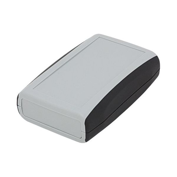 PACTEC プラスチックケース W79.5×H33.5×D122.4mm グレイ・ブラック PPLX-GB 1個 65-6470-80（直送品）